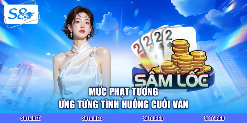 Mức phạt tương ứng từng tình huống cuối ván